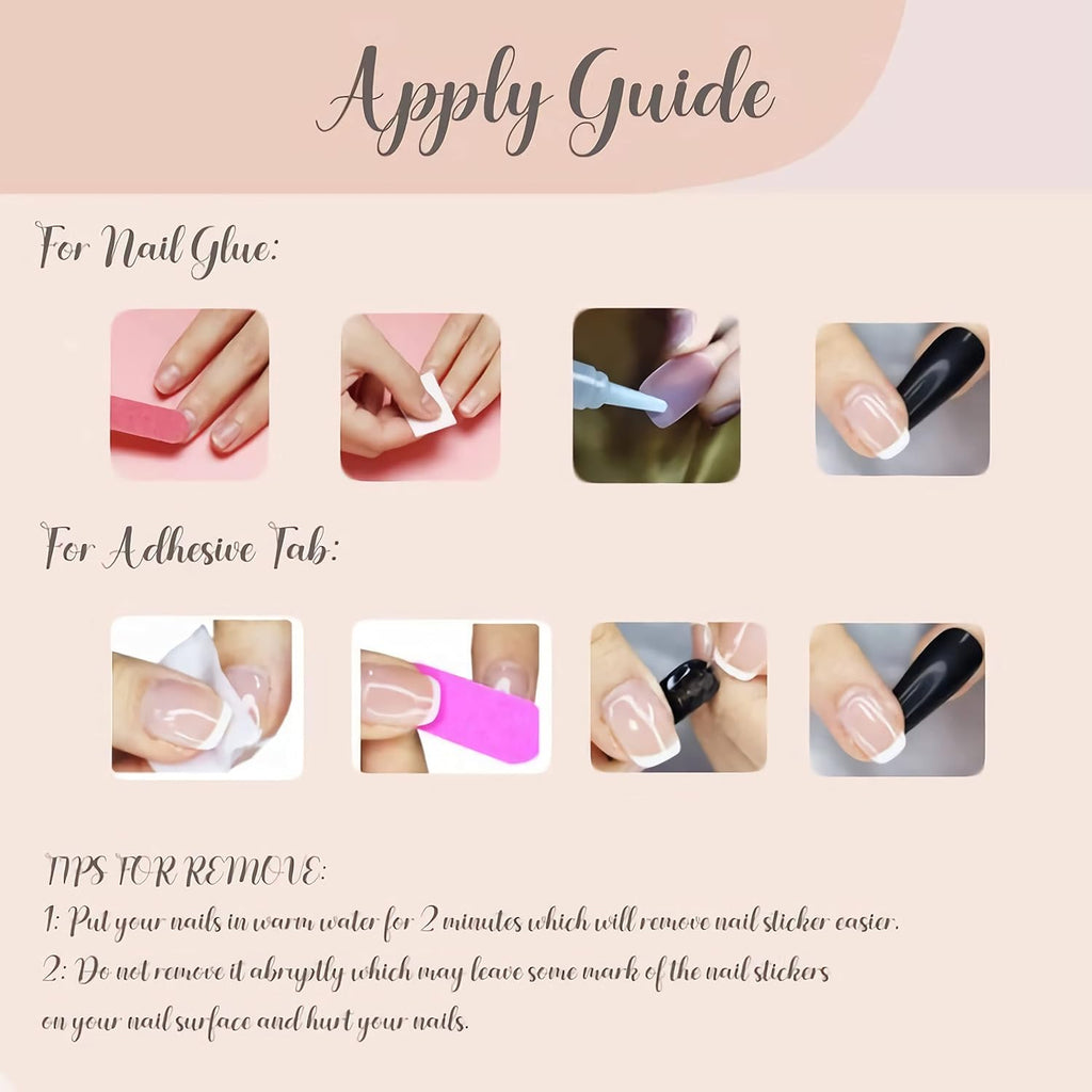 Almond Press on Nails Medium Fake Nails Brown Fall Glue on Golden Chrome Baroque Art Acrylic Nails 3D Heart Charm Metallic Ball Design Stiletto Manicure Stick on False Nails
